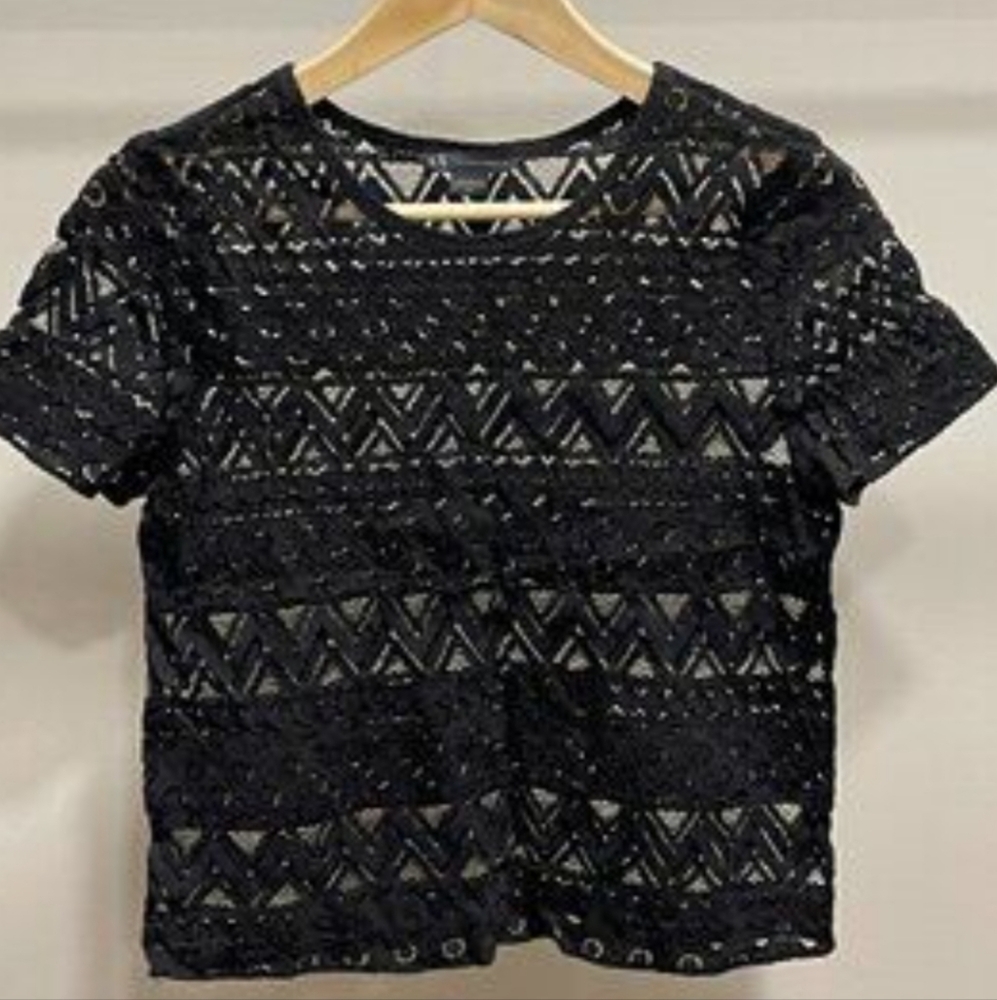 Armani Exchange Black Short Sleeve T-Shirt